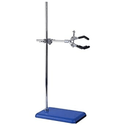 Burette Stand Complete (Base, Rod & Clamp)-Imported