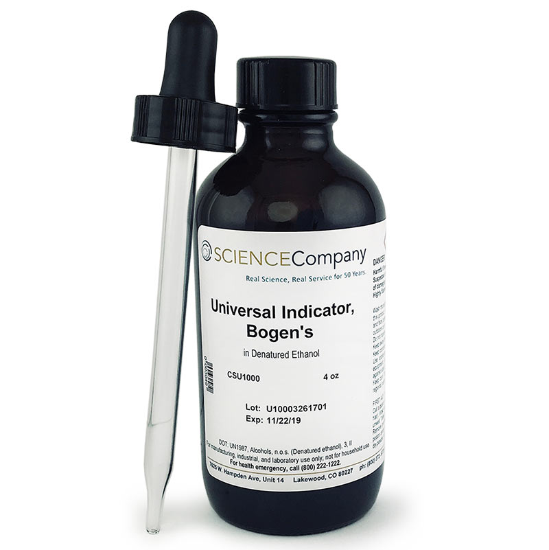 Universal Indicator Ph 1-14 Solution